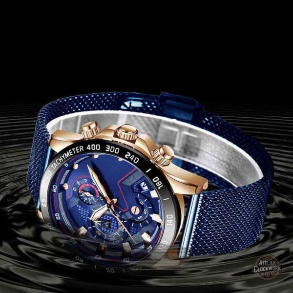 Montre homme au style audacieux et raffiné
