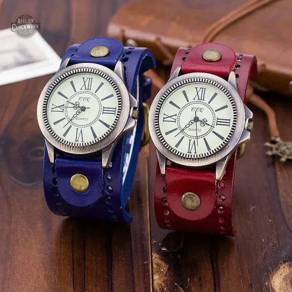Montre vintage femme style steampunk