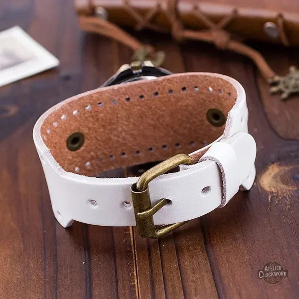 Montre à bracelet en cuir pour femme