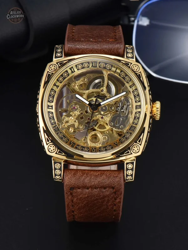 Montre homme design squelette, un choix sophistiqué