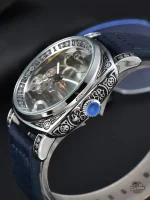 Montre homme automatique avec affichage squelettique