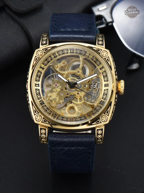 LONGLUX : montre homme automatique au look raffiné