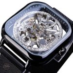 Cadran squelette en verre pour Montre Squelette Homme