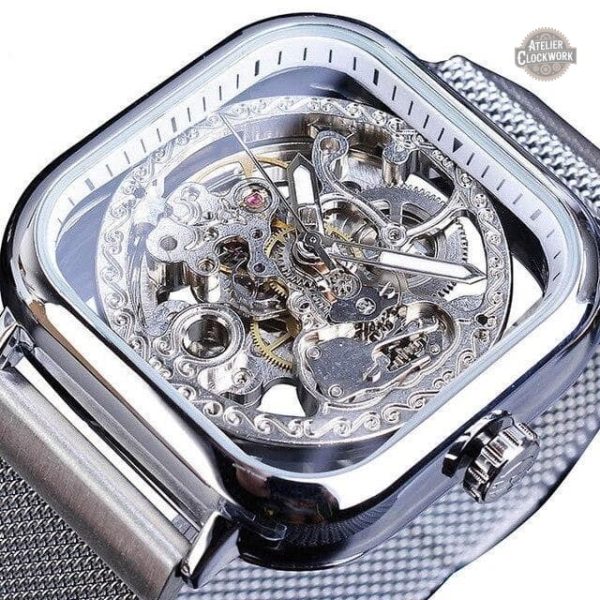 Design moderne de Montre Carrée pour homme