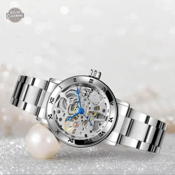Design unique de montre femme, style steampunk