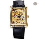 Design steampunk avec cadran squelettique élégant