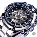 Montre Squelette Stainless Style pour homme