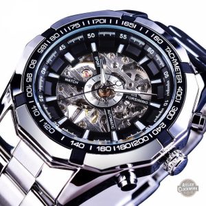 Montre Squelette Stainless Style pour homme