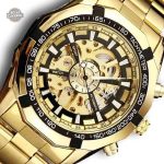 Montre Squelette Churchill, élégance steampunk pour homme