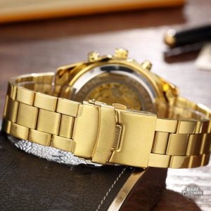 Design squelette de la montre Churchill pour hommes