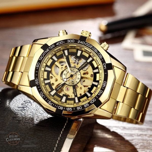 Accessoire steampunk, montre Churchill au style unique