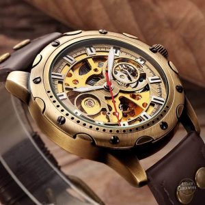 Montre Squelette Homme au design unique