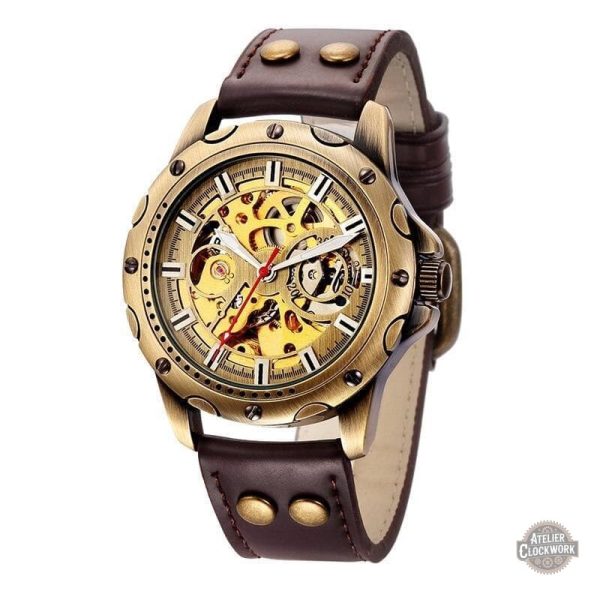 Style moderne avec la Montre Squelette Révolution