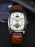 Montre rectangulaire avec charme vintage