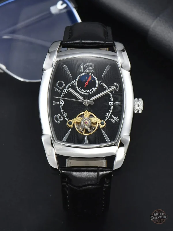 Montre homme squelette au style unique