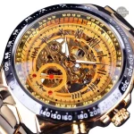 Design innovant de montre pour homme, steampunk