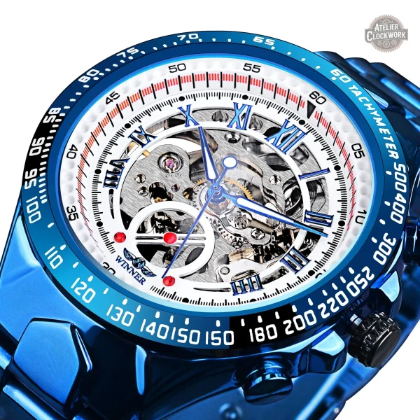 Montre homme au charme steampunk, élégante et unique