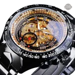 Montre homme steampunk, fusion de style et technologie