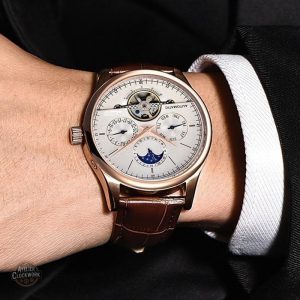 Montre bracelet steampunk pour homme H.G. Wells