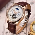 Design élégant de montre homme luxe steampunk