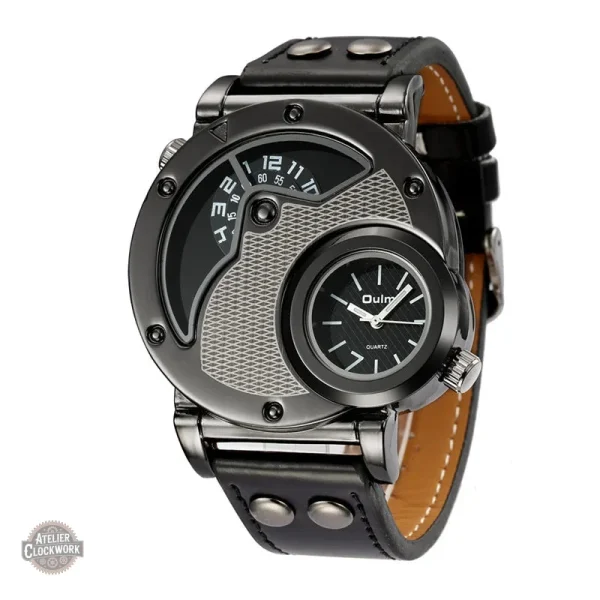 Montre élégante au charme dandy steampunk