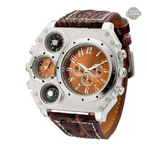 Montre dandy Tesla, style steampunk chic