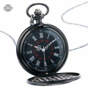 Montre à Gousset élégante avec design vintage