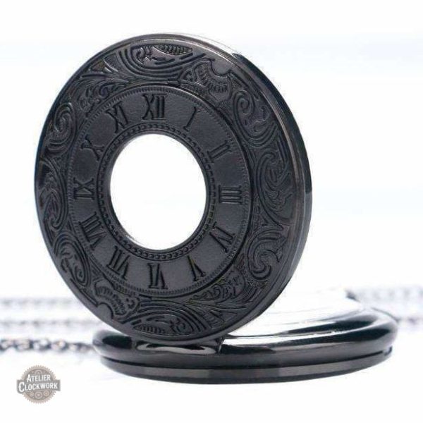 Montre Gousset avec finitions vintage raffinées