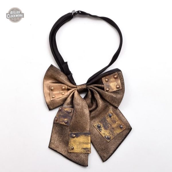 noeud-lavalliere-steampunk-store-1 Noeud Lavallière Steampunk pour accessoires de cosplay