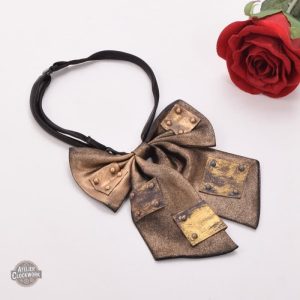 Accessoire de mode Steampunk : noeud lavallière unique