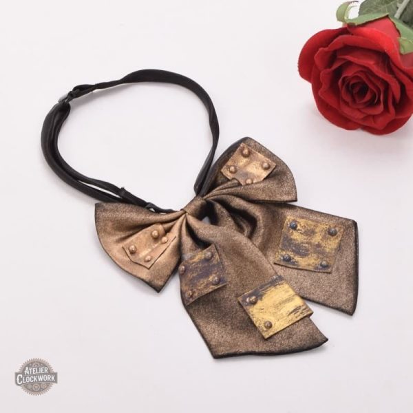 Accessoire de mode Steampunk : noeud lavallière unique