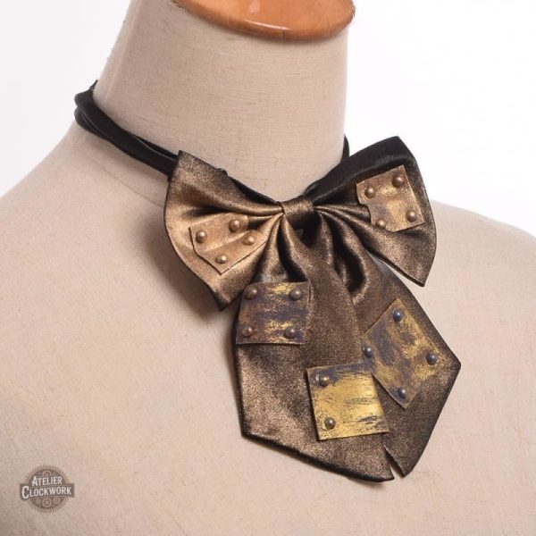 Accessoire cosplay Steampunk : noeud élégant et stylé