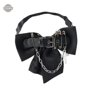 Nœud papillon ras-de-cou gothique Gearlock