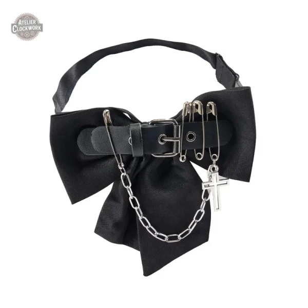 noeud-papillon-ras-de-cou-gothique-gearlock-1 Nœud papillon ras-de-cou gothique Gearlock