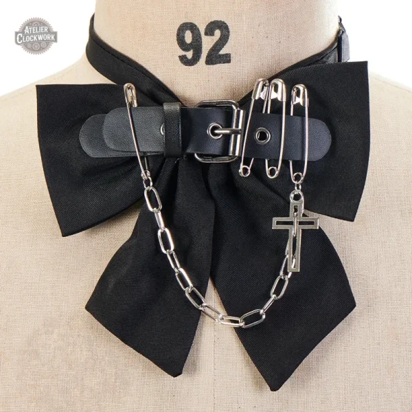 Style ras-de-cou steampunk, parfait pour le cosplay