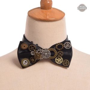 Noeud papillon inspiré du style Steampunk