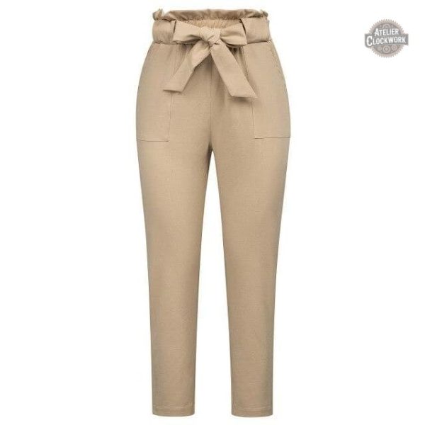 Pantalon steampunk avec design distinctif