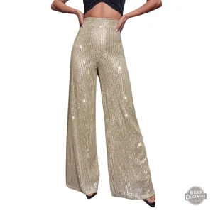 Pantalon Évasé Vintage Femme Steampunk