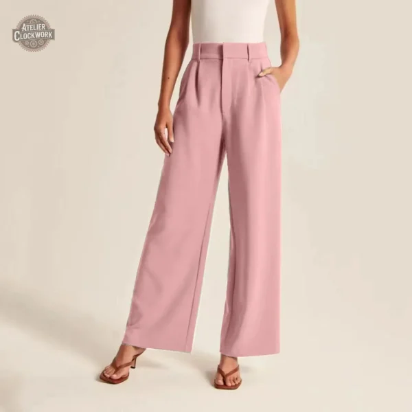 Pantalon féminin inspiré du colonialisme