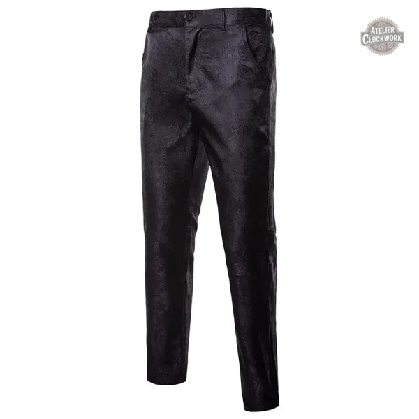 Vêtement Dandy Noir pour Style Gothique