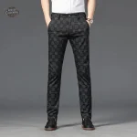 Pantalon Rayé Élégant pour les Hommes