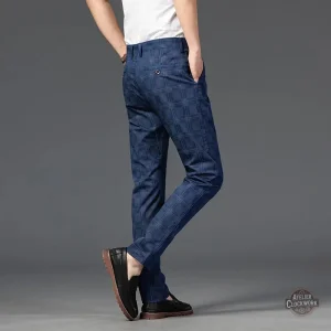 Élégant Pantalon Dandy Rayé
