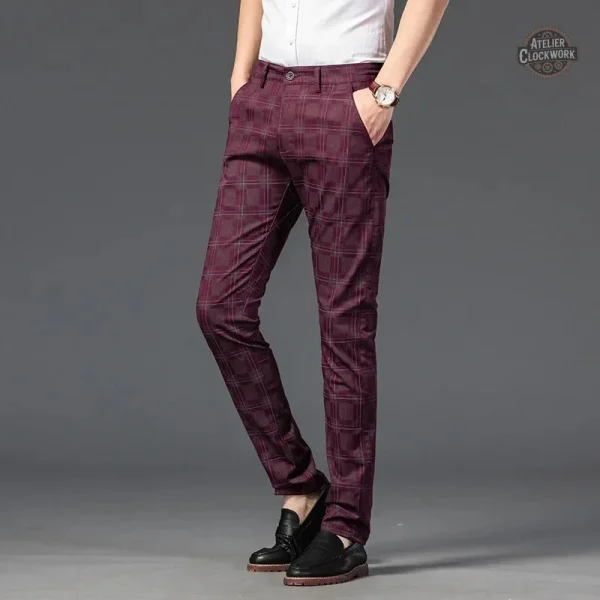 Pantalon Rayé pour un Look Dandy