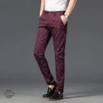 Pantalon Rayé au Style Élégant