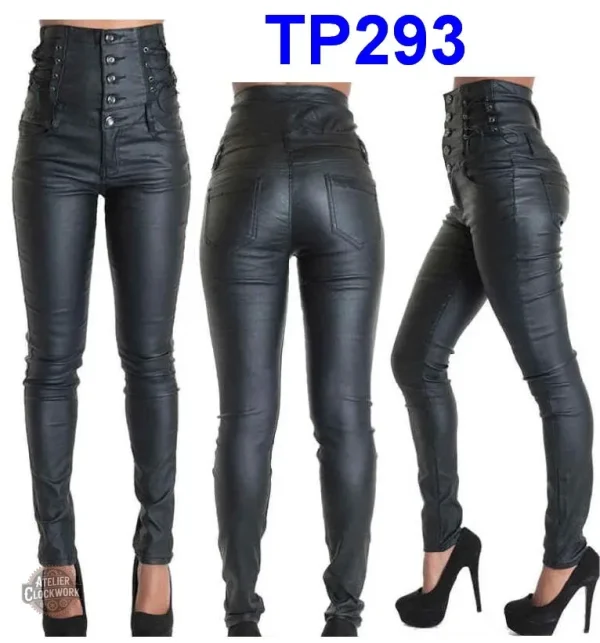 Pantalon noir pour look audacieux