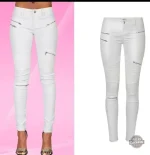 Vêtement femme simili cuir