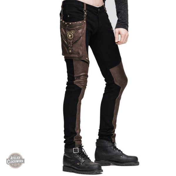 Pantalon Steampunk Steam Rebel pour homme
