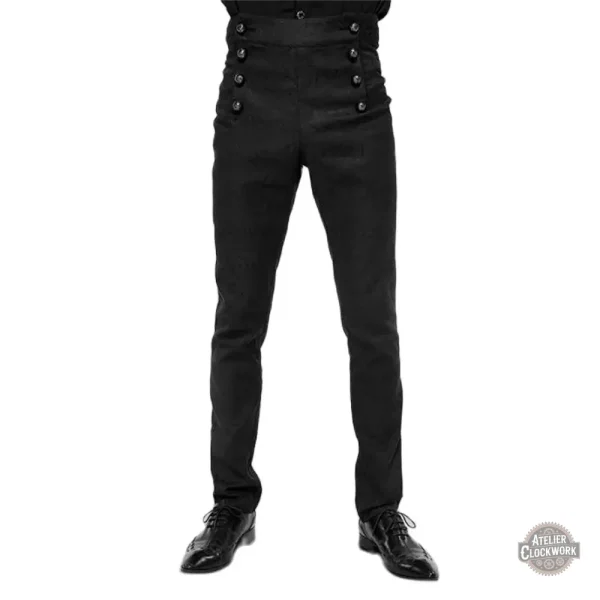 pantalon-style-victorien-1 Pantalon Style Victorien pour homme, coupe droite élégante