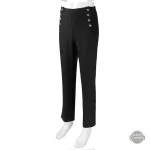 Pantalon dandy steampunk, coupe droite classique