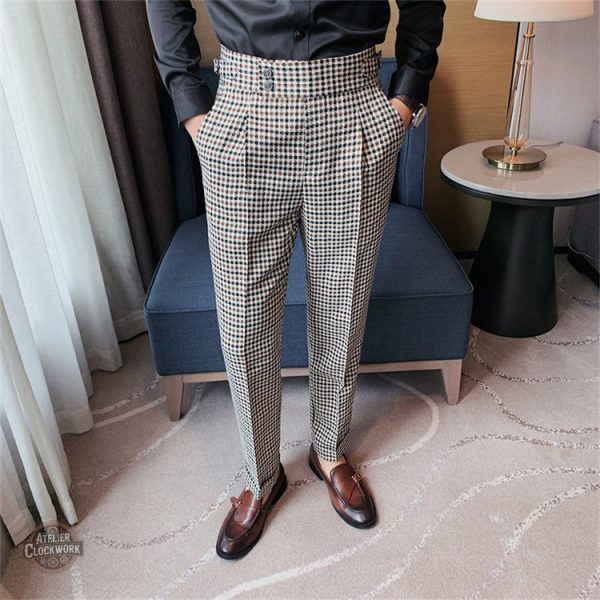Pantalon Taille Haute Homme - Victorien - vue 2